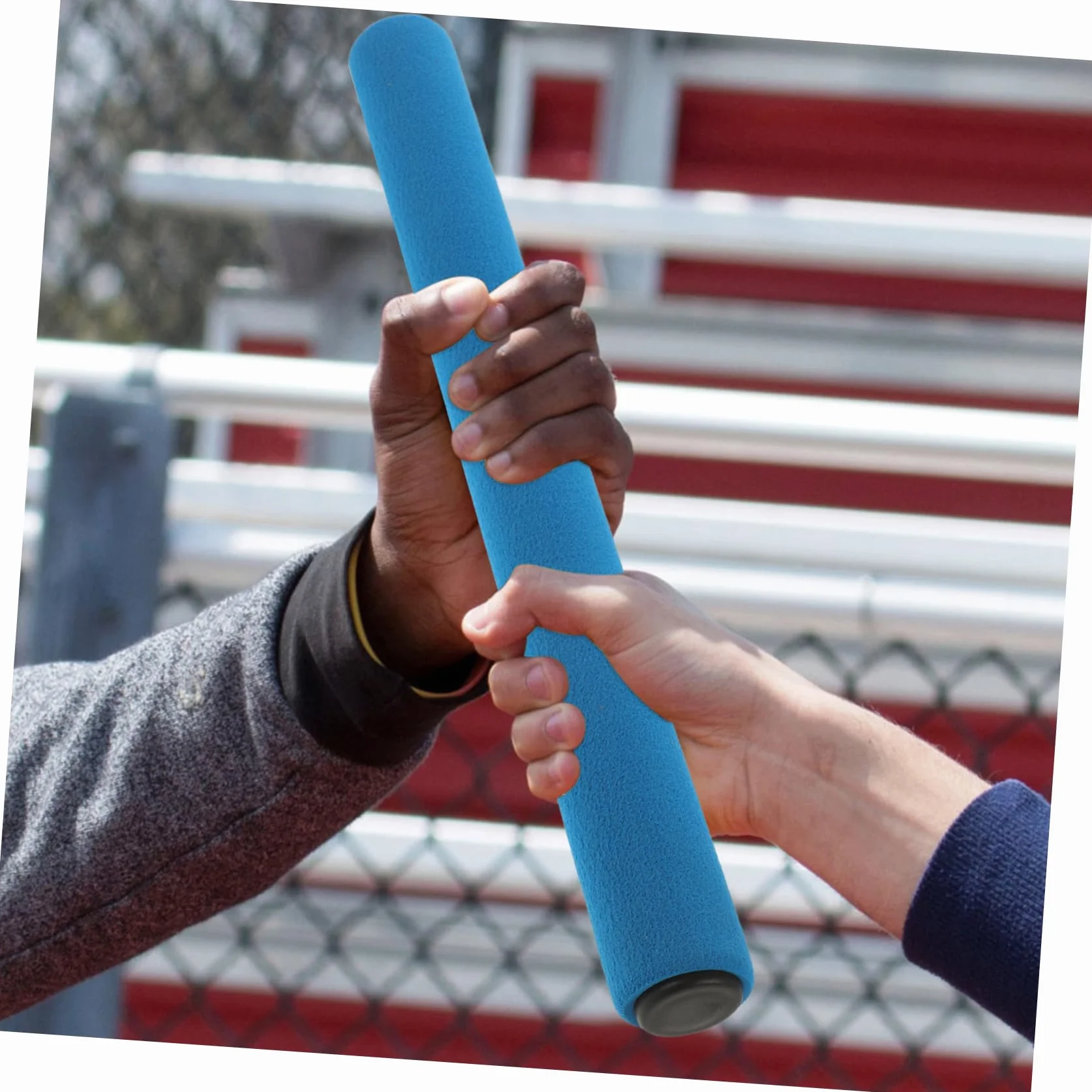 Bastones de Relevo para Niños Antideslizantes Espuma Correr Campo Deportes Equipo