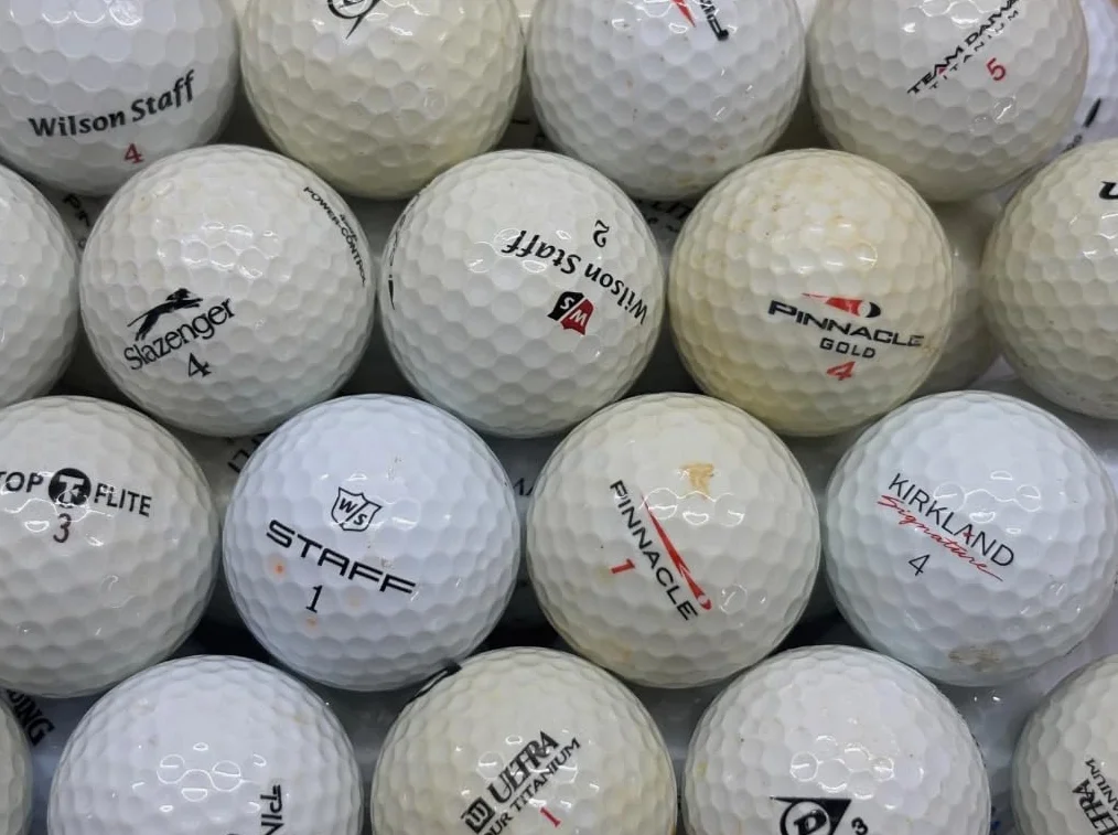 Pelotas de golf grado 2 - Bolas de lago usadas 100 unidades