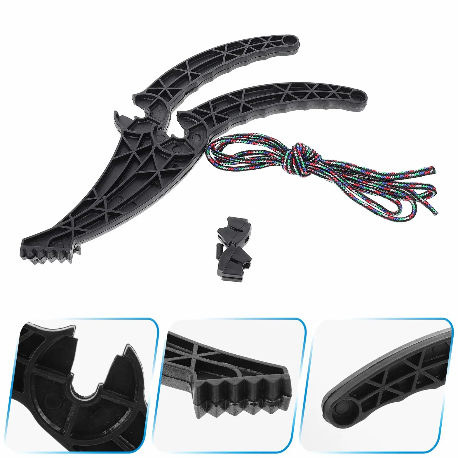 Manija de Freno de Snowboard Antideslizante para Esquí Accesorio de Trineo
