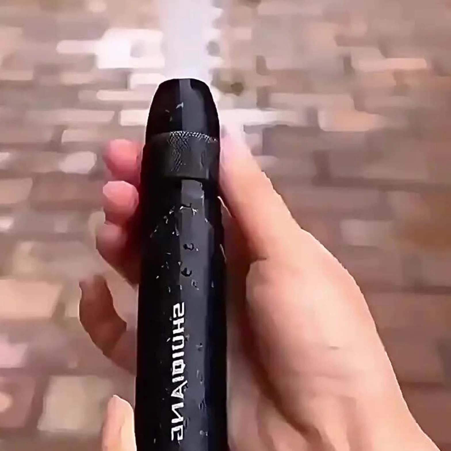 Genérico Pistola De Agua a Presión para Lavado De Autos con Boquilla De Refuerzo Y Manguera, Pistola De Agua Ajustable De Alta Presión para Lavado De Automóviles, Jardinería, Limpieza De Patio,A
