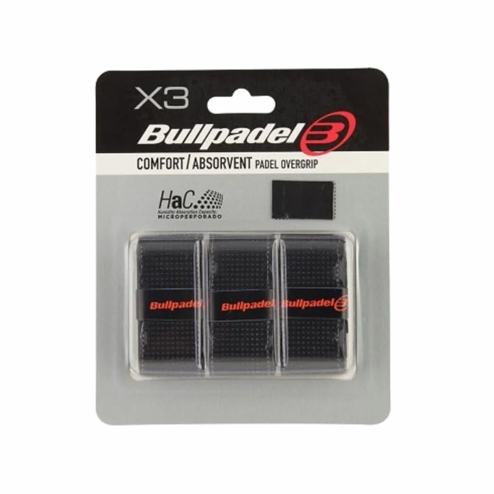 Bullpadel Gb-1201 Overgrip Negro
