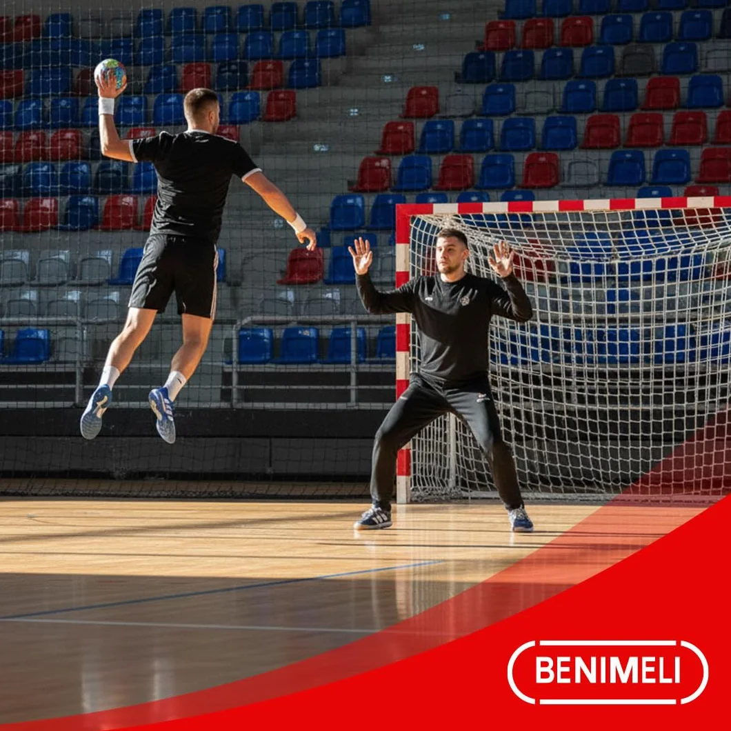 Red Porteria Futbol Pack 2 Unidades Redes 100x100mm Nylon Alta Resistencia Deportivas Balonmano Fútbol Sala Exterior Interior