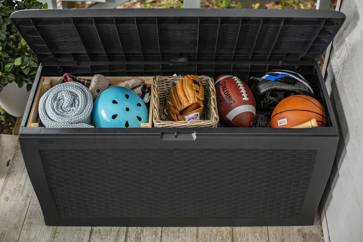 Coffre de jardin - Samoa 270L anthracite