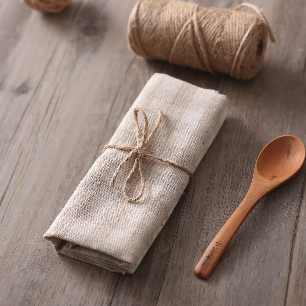Quotidian Marrón Natural 3 ply Jute Cordel de Yute Rollos 1/6" (0,4cm) 492 Pies - Envoltura Colgar Cuadros Gardening