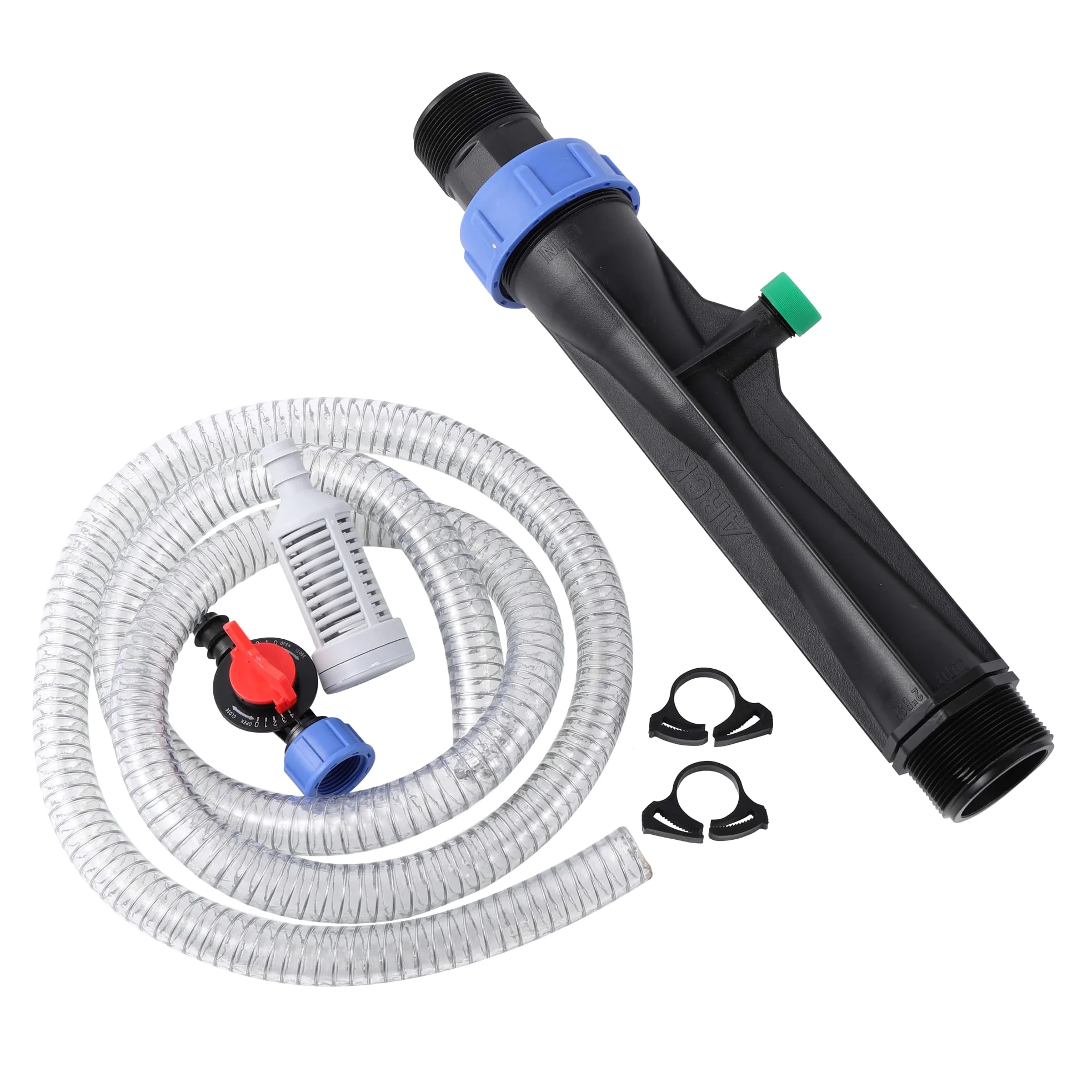 Aplicador de Fertilizantes Venturi 1", 1,5" y 2", inyector for riego Jardines, automático, Mezclador(2inch Kit)