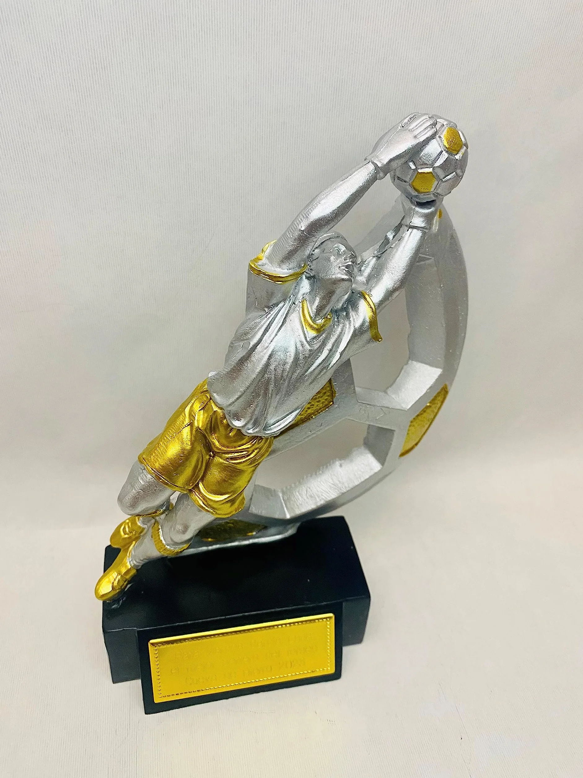 Trofeo Portero Fútbol GRABADO Premio Zamora PERSONALIZADO