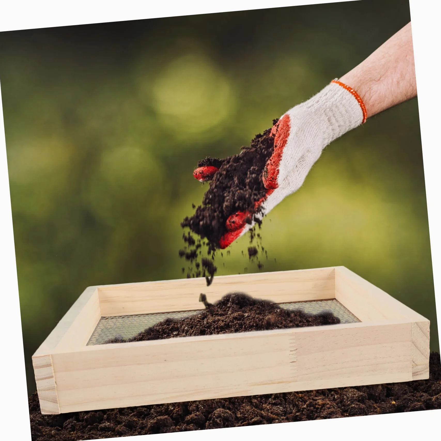 Abaodam De Jardín para Tierra De Jardín De Tierra y Rocas para Jardinería y Cultivo De Plantas