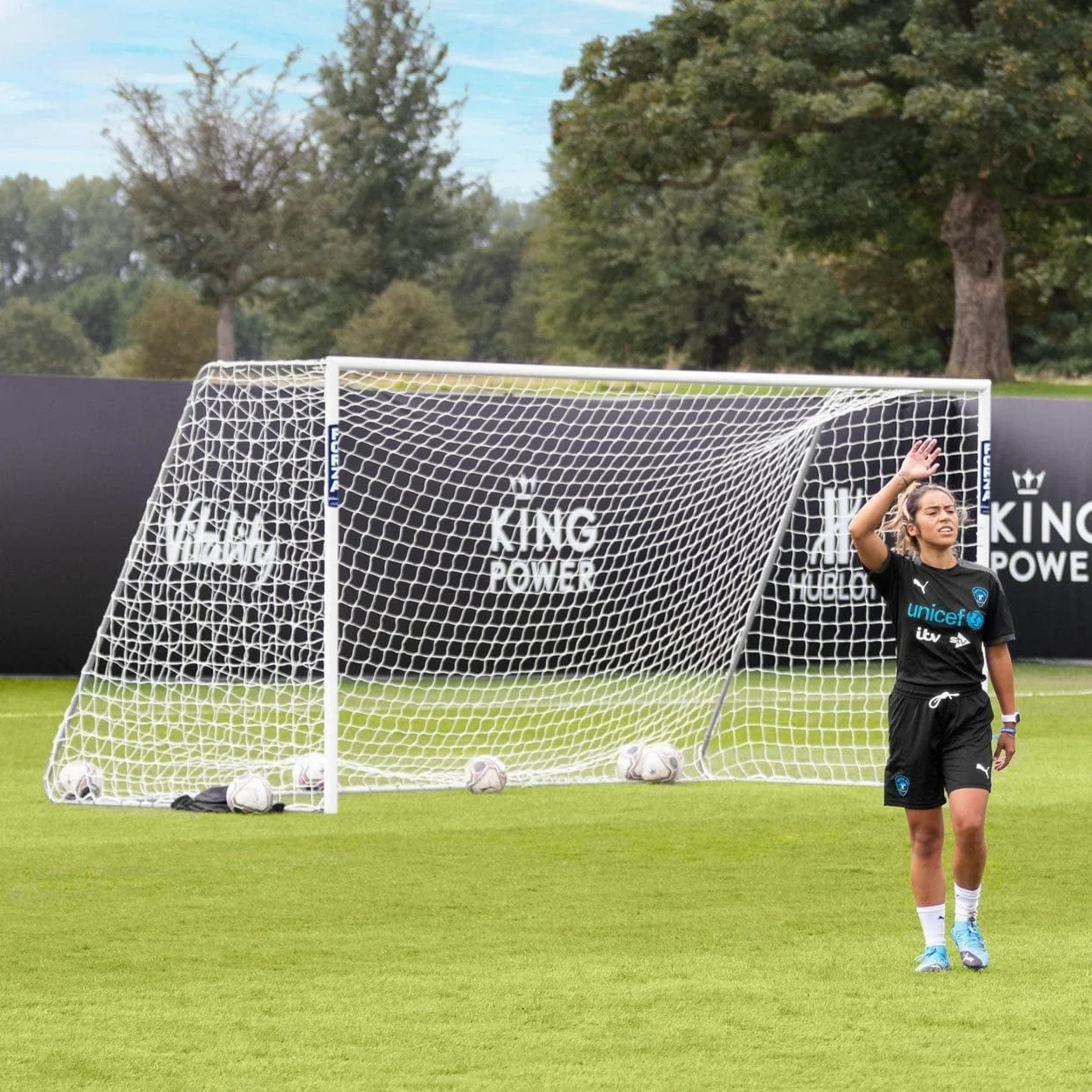 Forza Portería de Fútbol de Aluminio 11 Tamaños Profesional MLS Premier League