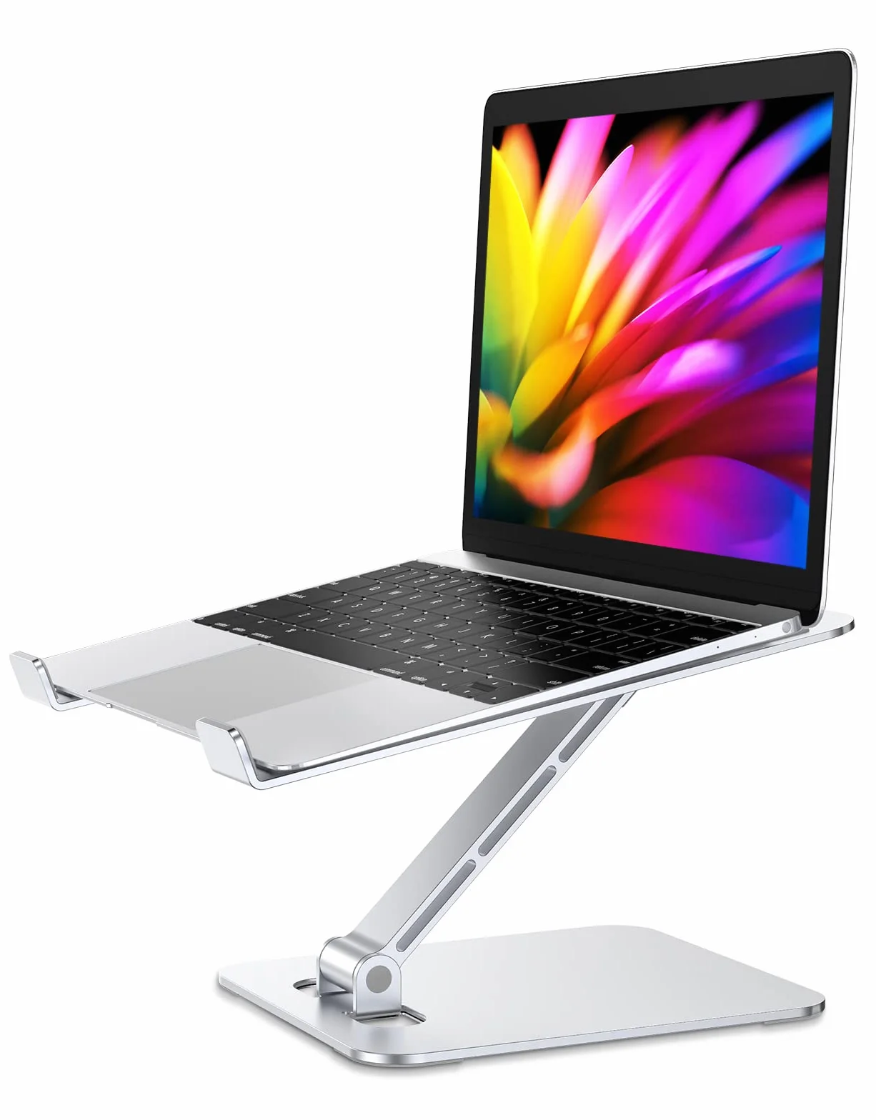 Babacom Soporte Portátil Plegable para Laptop con Altura Ajustable, Aleación de Aluminio Ventilado Compatible con MacBook PC 10-16"