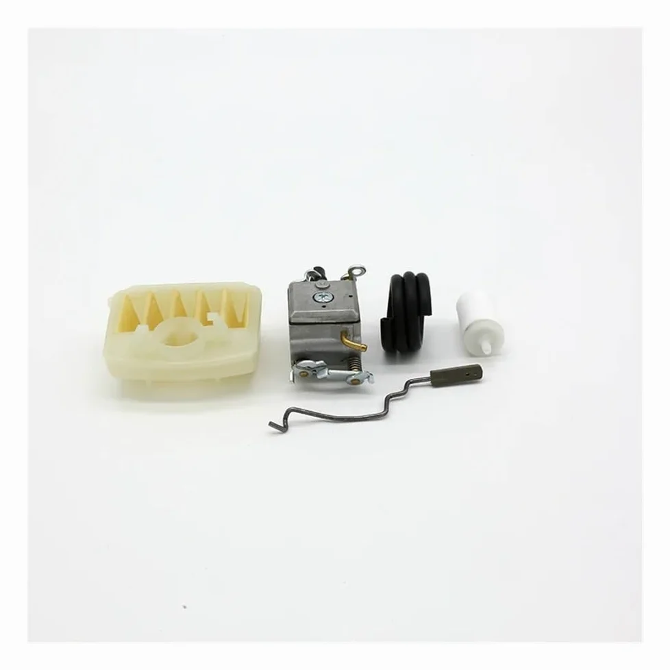 Juego de Varillas de Acelerador y Filtro de Aire for carburador de Motosierra de Gasolina 340, 345, 346, 350, 351 y 353 Replacement Parts
