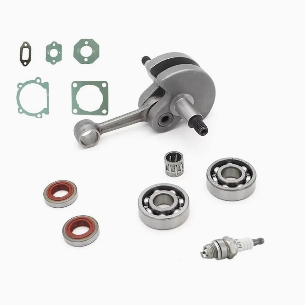 Juntas de Sello de Aceite de rodamiento de Bolas de Aguja del cigüeñal FS120, compatibles con FS200 FS250 FS300 FS350, Piezas de desbrozadora 4134 030 0400 Piezas de Repuesto(2 Sets on Sales)