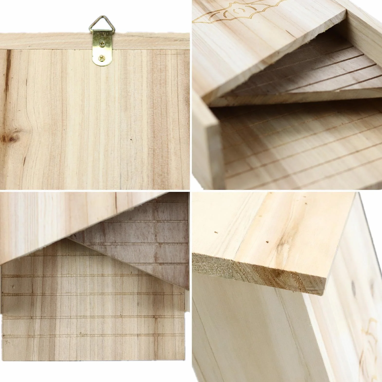 Casas para murciélagos al aire libre | murciélagos resistentes a la intemperie para exteriores | Casa murciélagos madera resistente a la intemperie para exteriores, Pacienjo