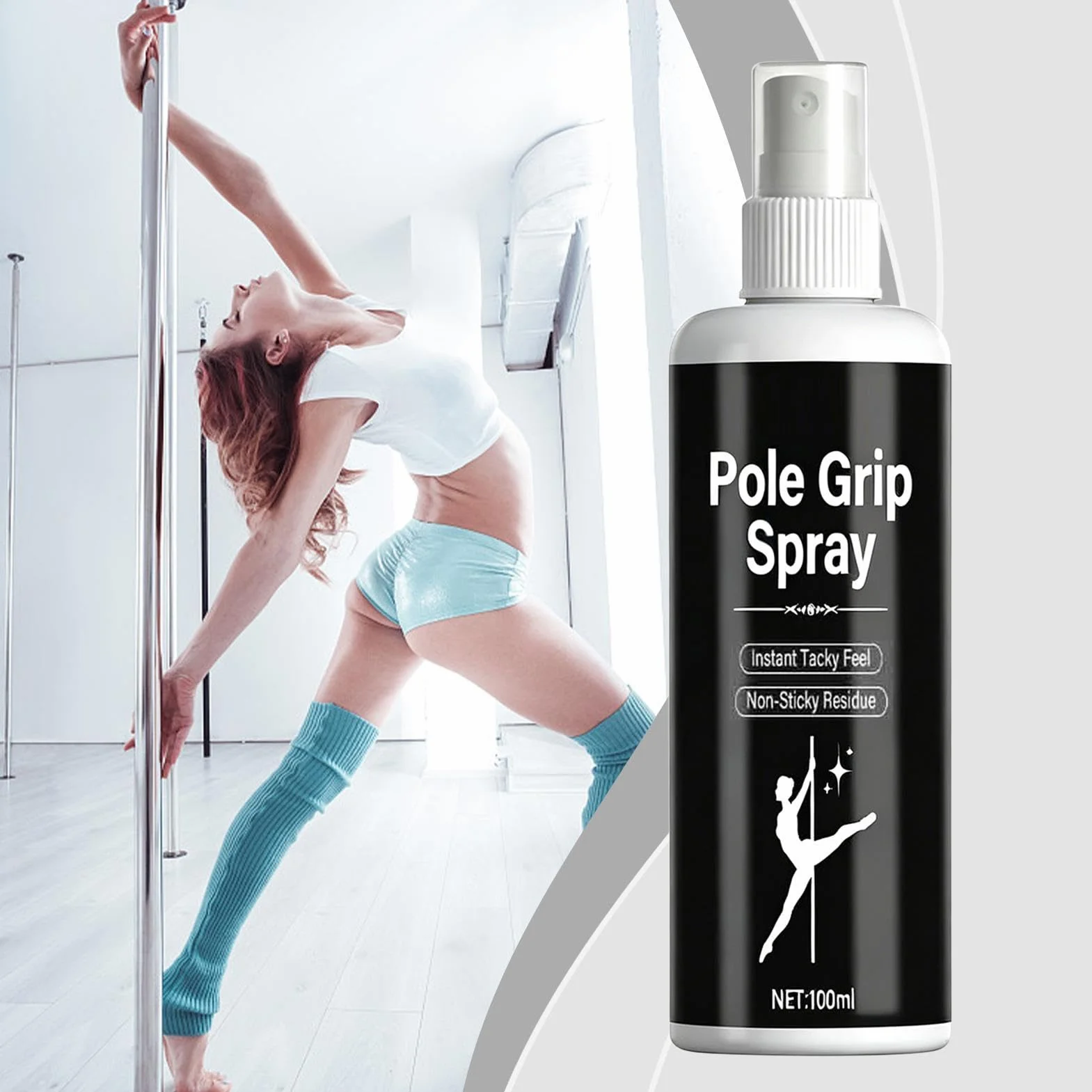 Spray De Agarre Antideslizante 100 Ml Controlador De Fricción Para Danza Yoga