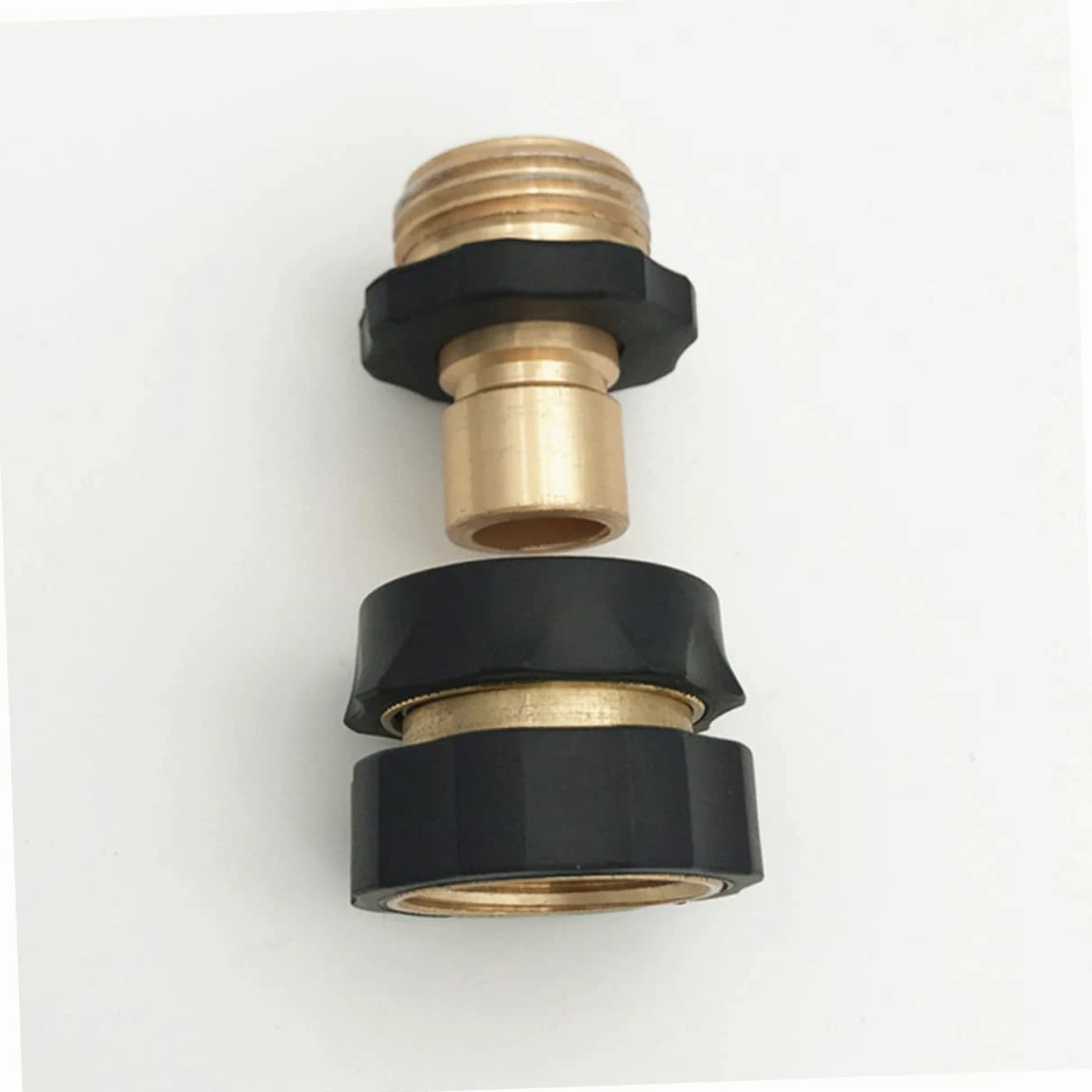 Toddmomy Kit de conectores de manguera de jardín, adaptador de conexión rápida para grifo, resistente (2 pares)