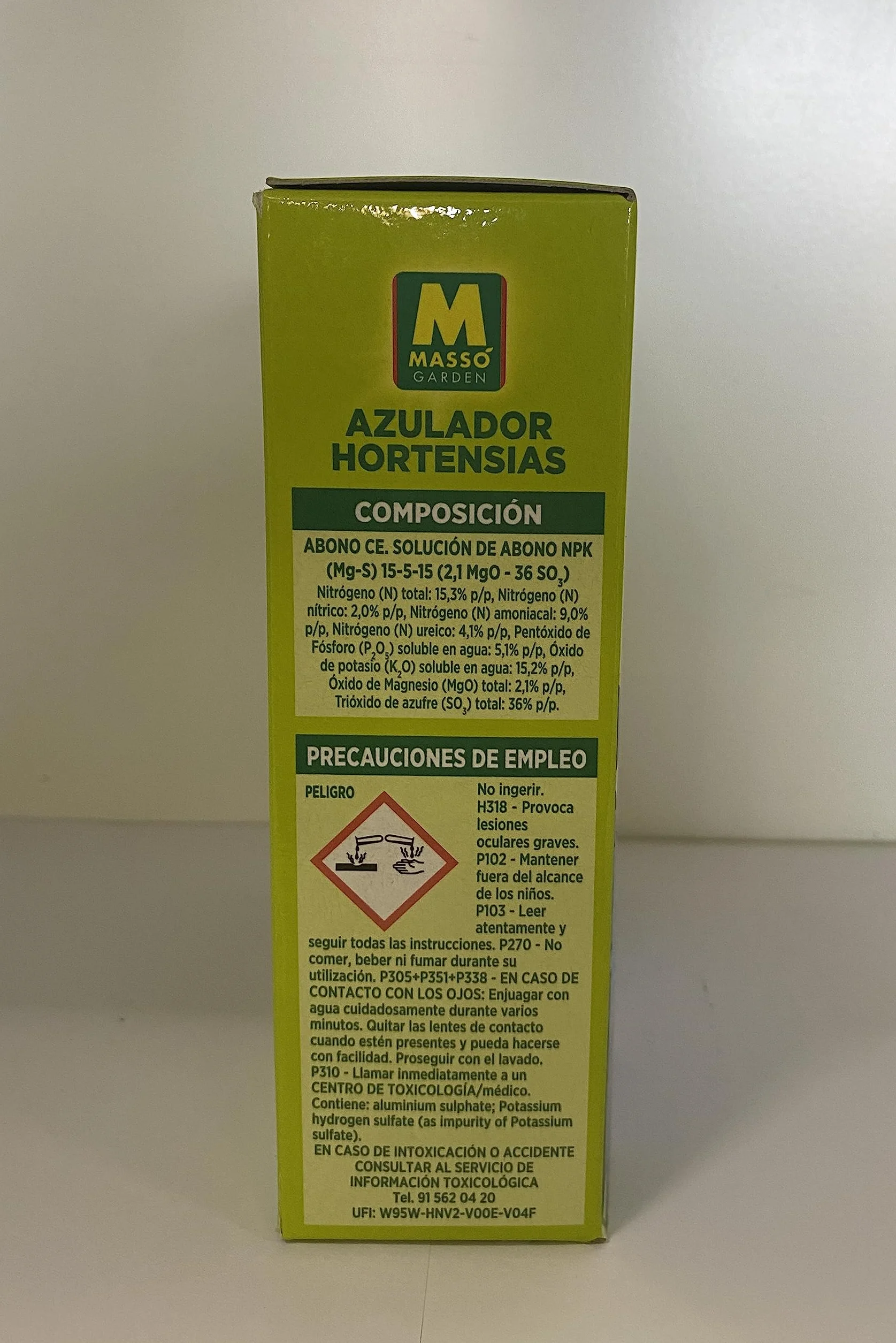 MASSO AZULADOR HORTENSIAS 200G