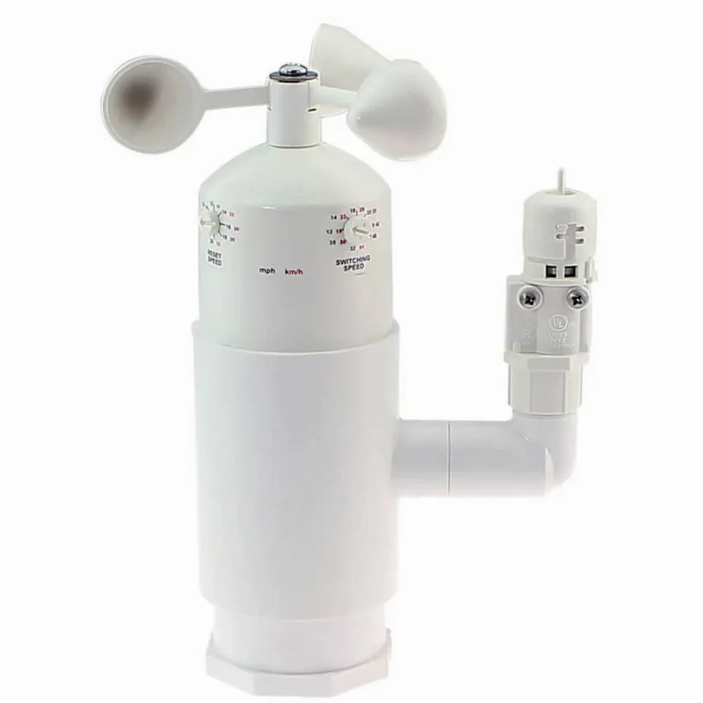 Mini Estación Meteorológica Hunter: Optimiza tu Riego con Precisión | Hunter Estación meteorológica viento y lluvia | Sensor combinado MWS