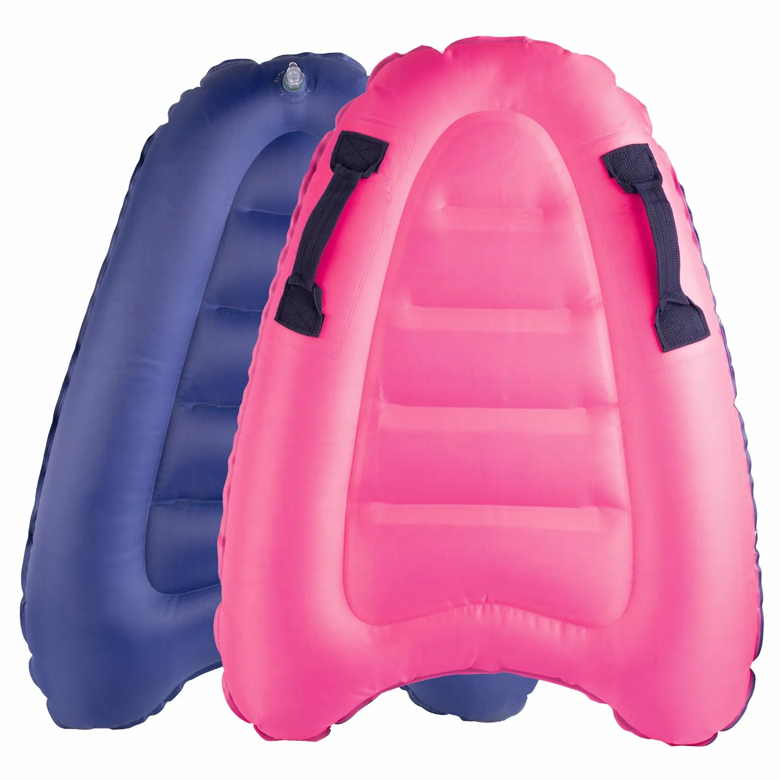 Tabla de Bodyboard Hinchable para Niños 75x65x15 cm Plegable con Asas