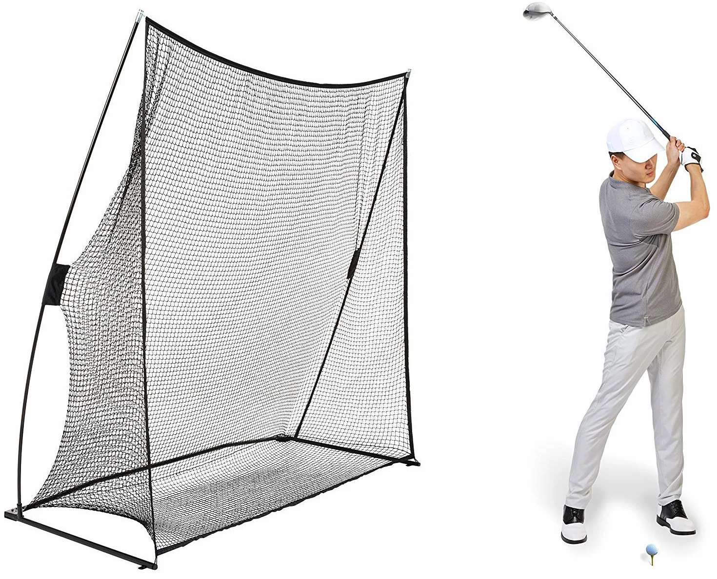 Amazon Basics Red portátil de práctica golf