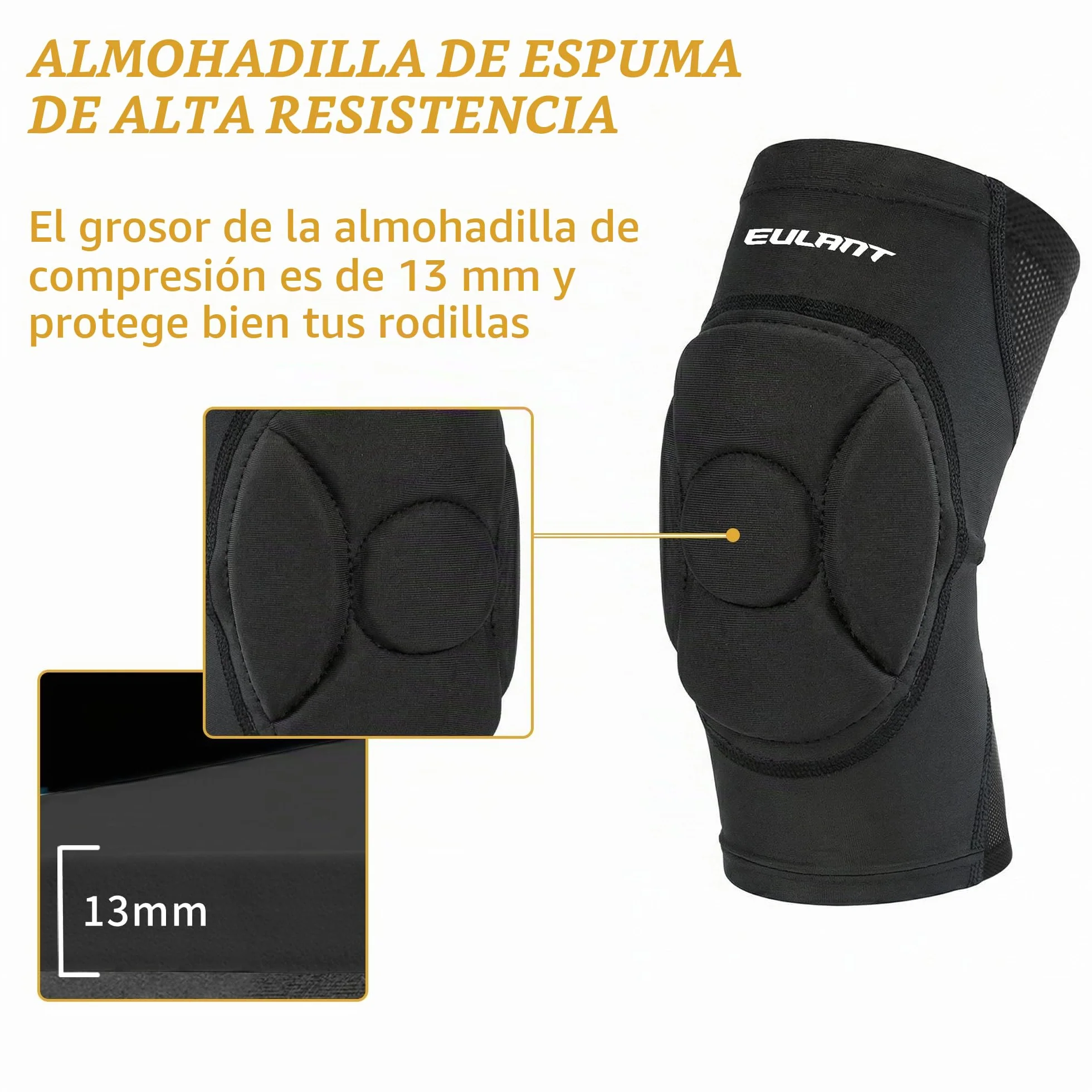 EULANT Coderas y Rodilleras para Niño/Jóvenes, Juego de Protecciones de Patinaje, Transpirables
