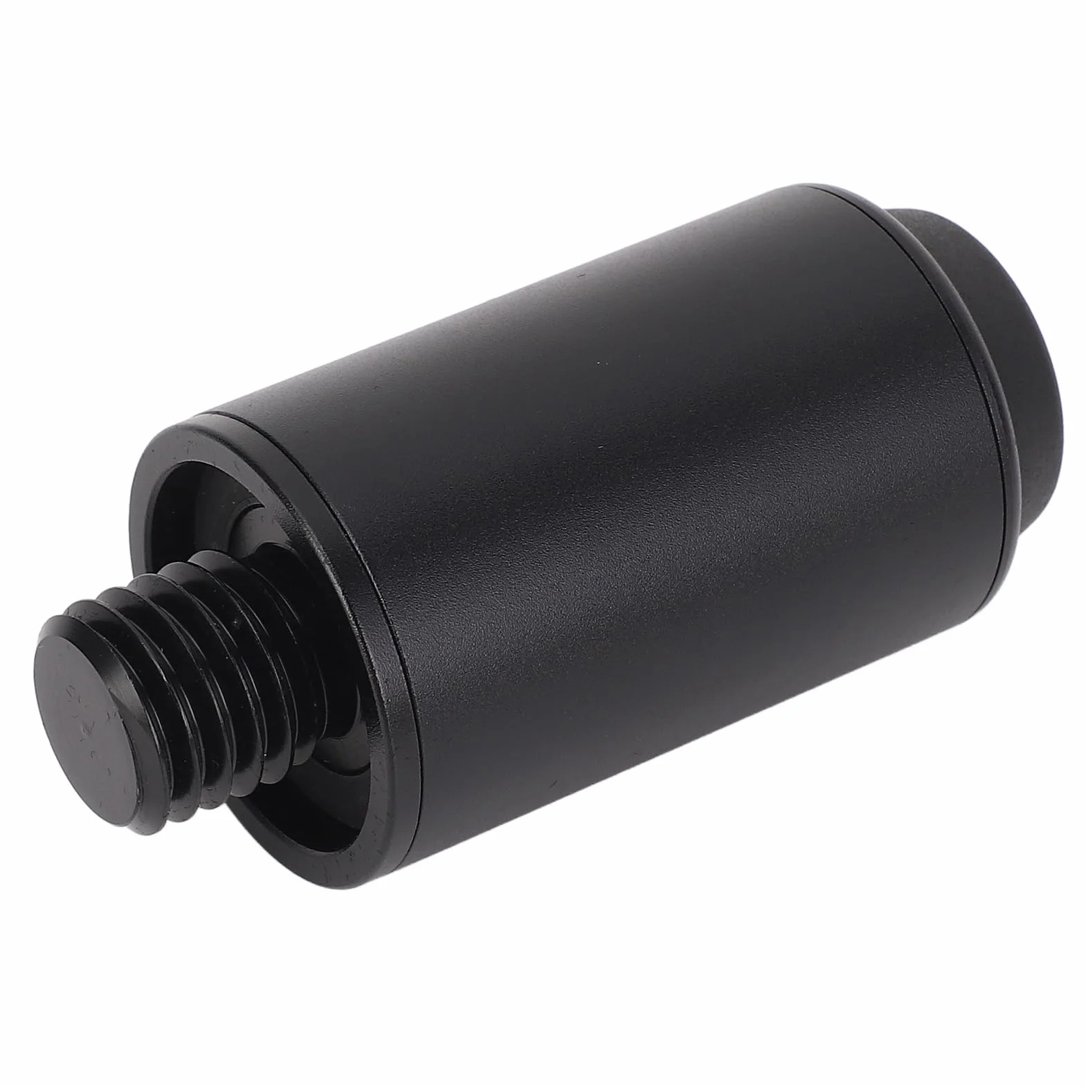 CHICIRIS Pool Cue Extender Billar Extensión Aluminio 2 Pulgadas con Parachoques de Goma