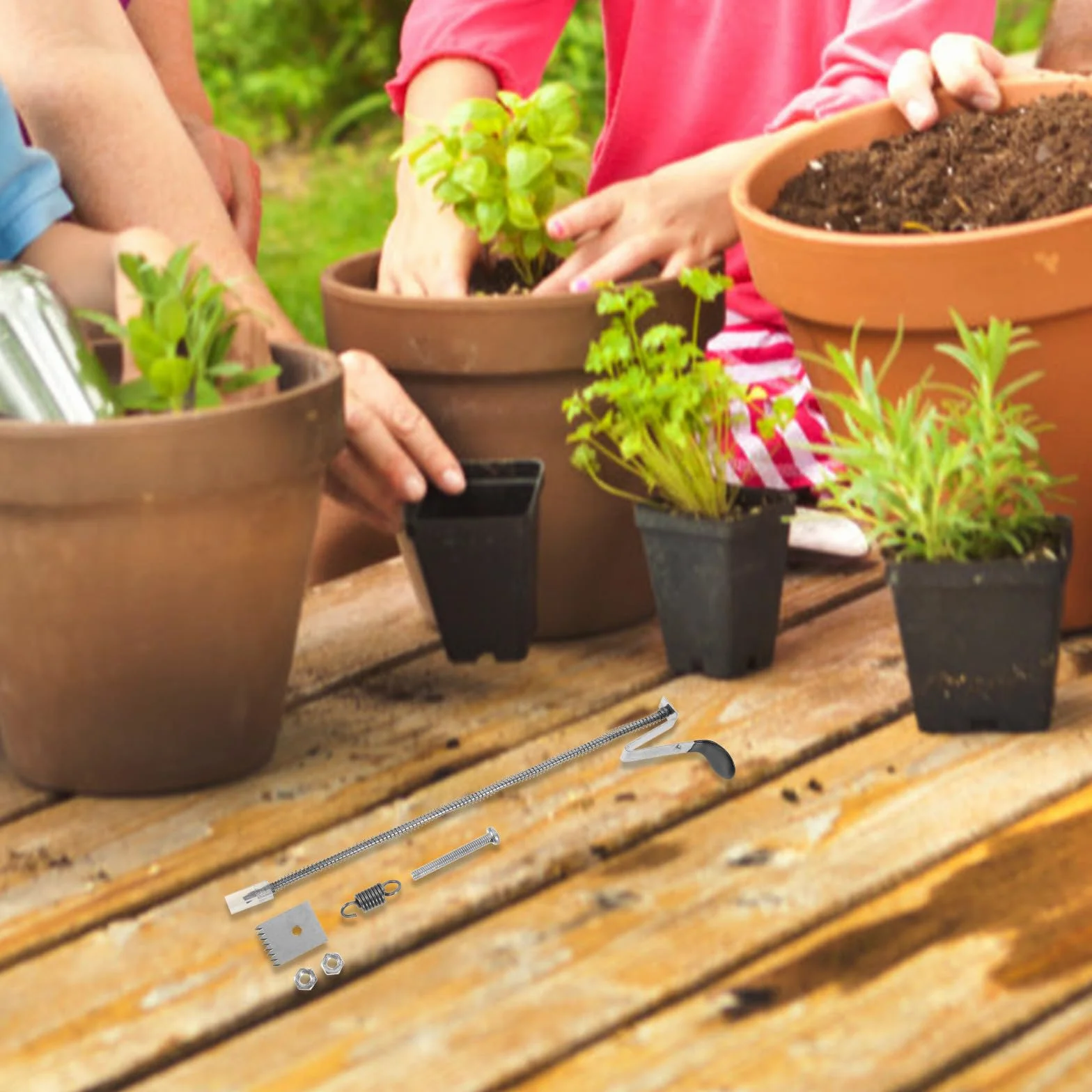 Accesorios Múltiples la Tomateras para para Cuchillas Maquina y Resortes de Acero Inoxidable Compatibles para Mejorar Eficiencia de Trabajo