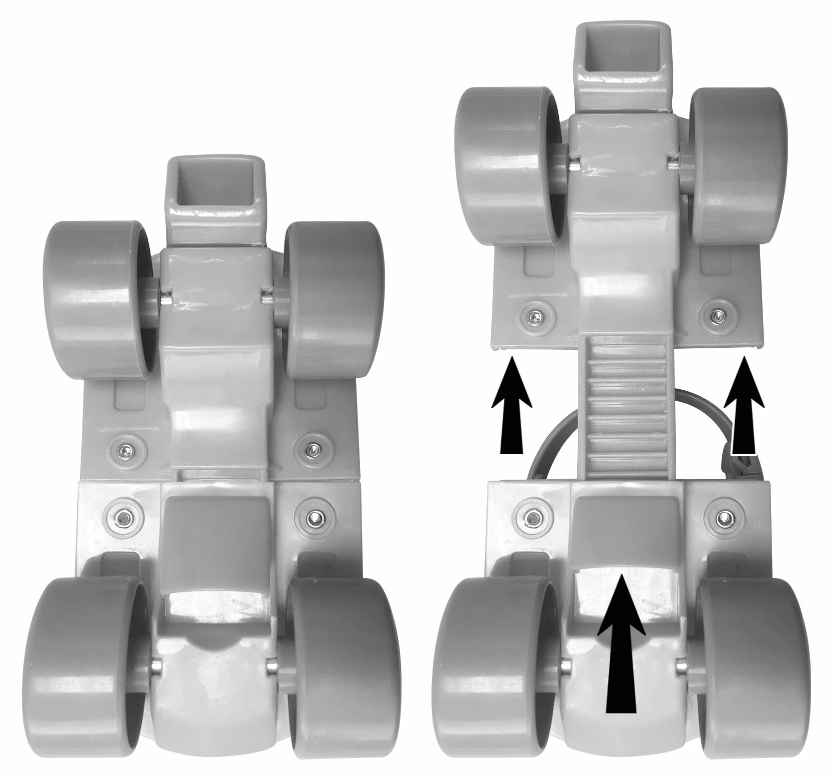 Set Rollers 4 Wheels + Elbow & Knee Pads