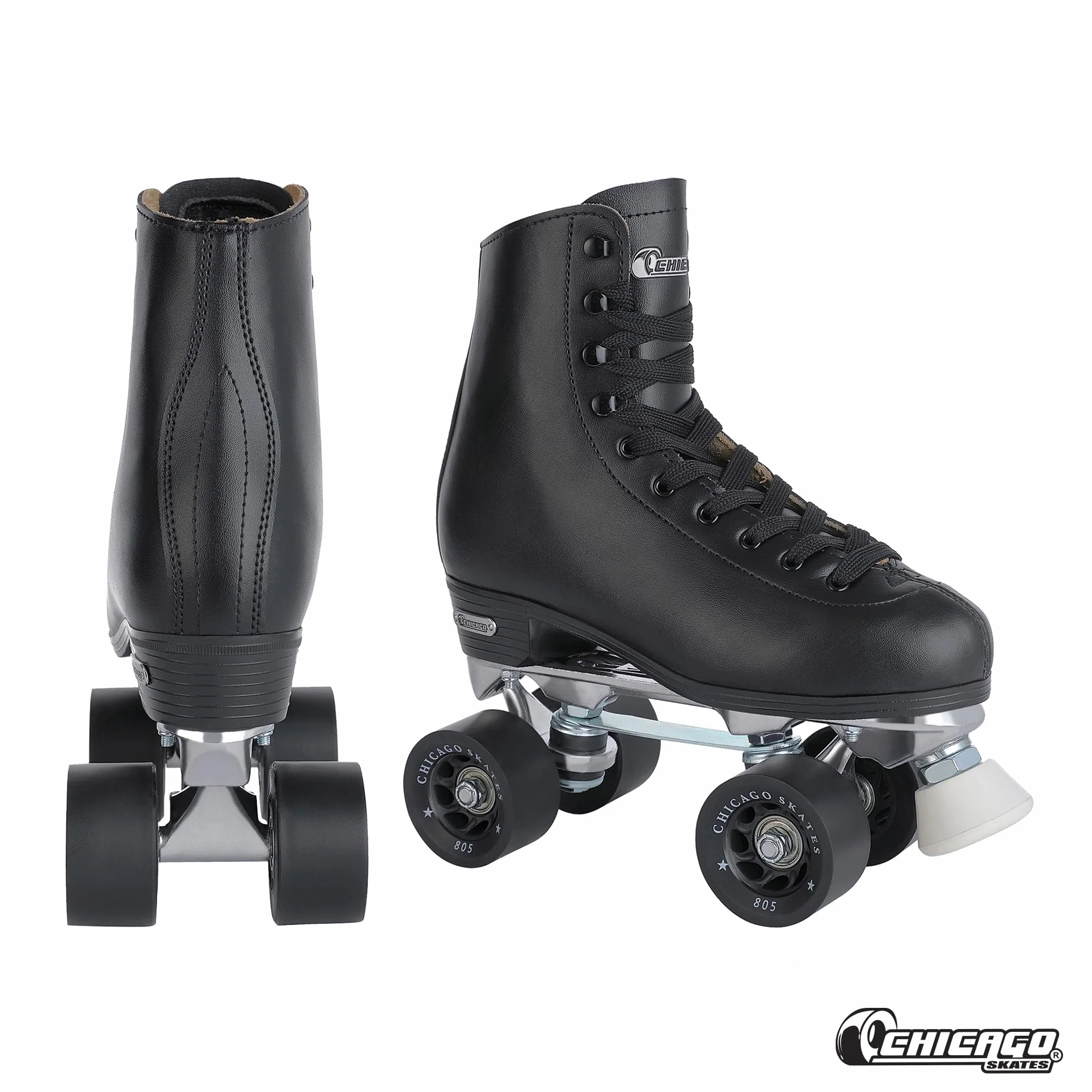 Chicago Skates Patines de Ruedas con Forro de Cuero para Hombre