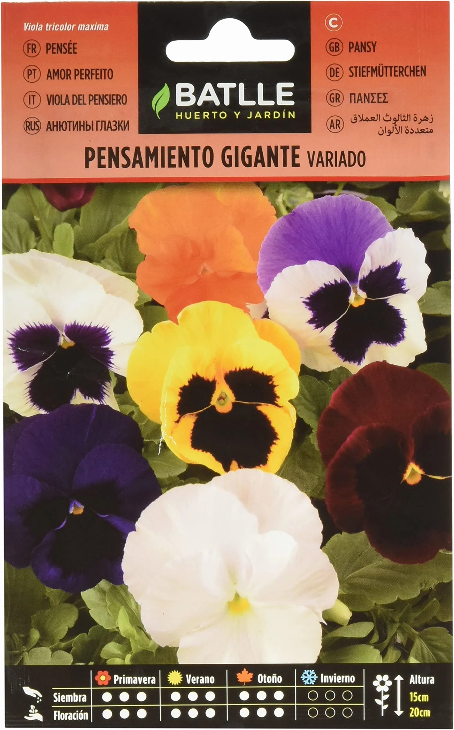 Semillas Batlle Pensamiento Gigante VARIADO