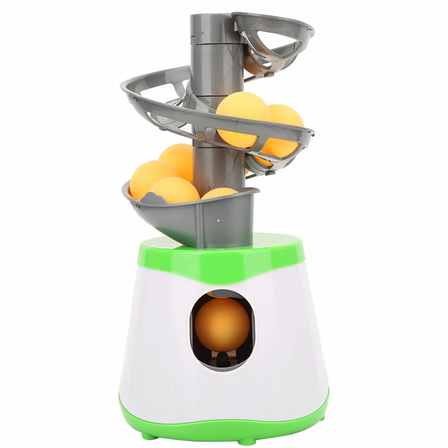 Alomejor Lanzador automático Tenis de Mesa con 10 Pelotas Entrenador para niños Principiantes