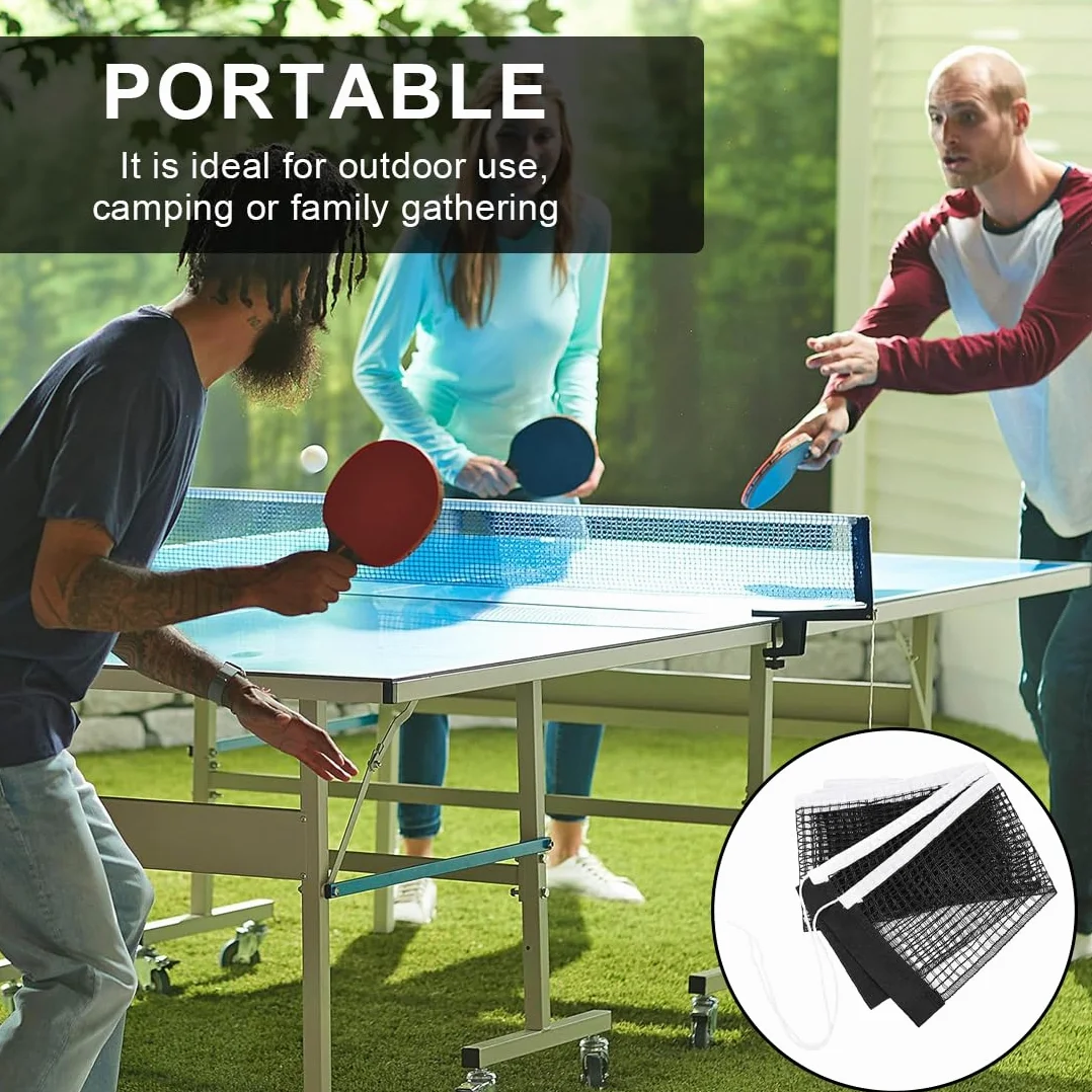 Red de Ping Pong Retráctil Ajustable, Portátil, Ideal para Tenis de Mesa