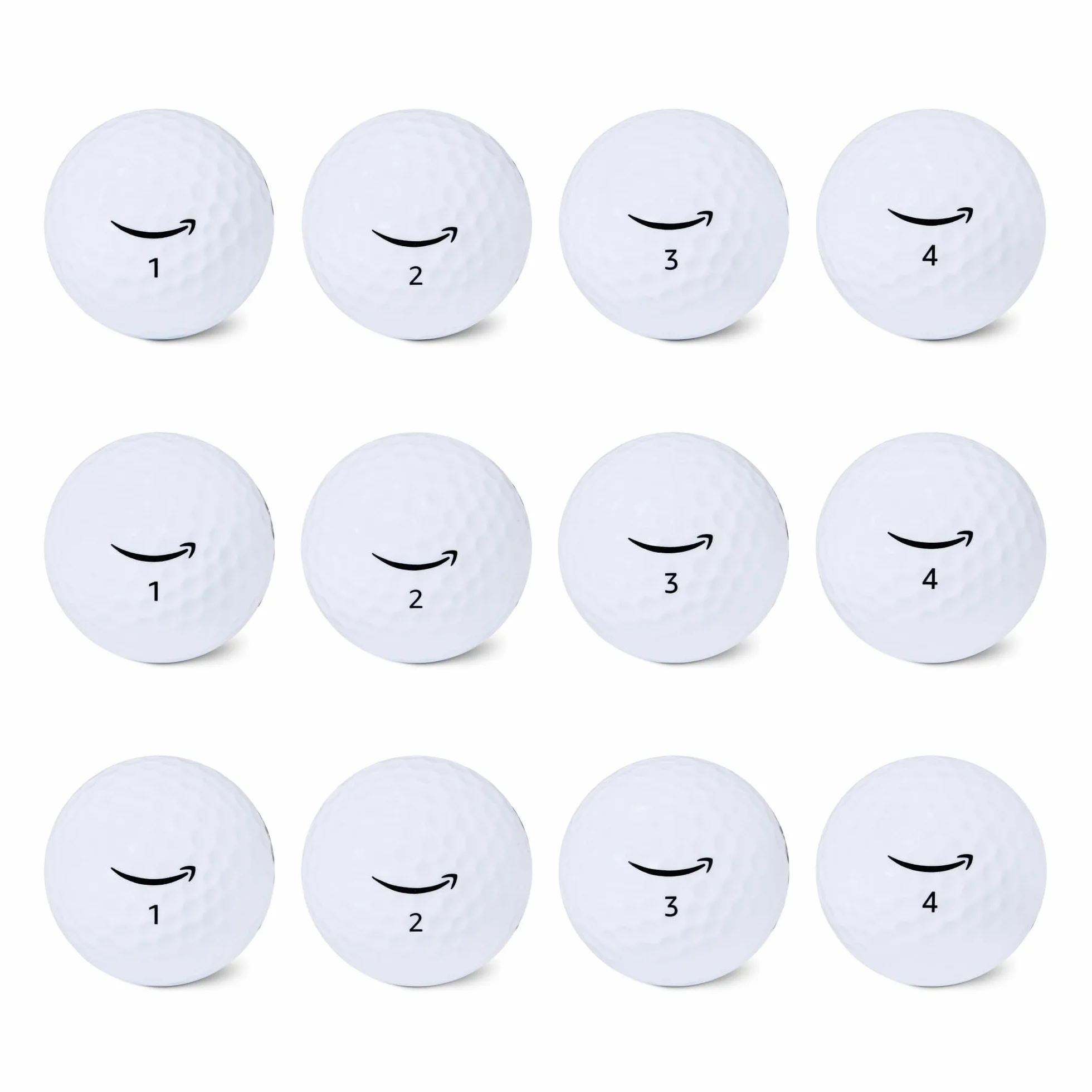 Amazon Basics Pelotas de Golf Núcleo Blando