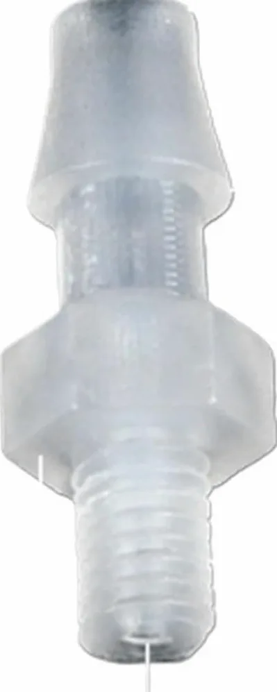 Conector de manguera PP/PE M6 a 2mm, adaptador de púa recta for tubería de riego, bomba de aire de acuario, junta de tubería de agua, 10 Uds.(M5-4.8mm,50pieces)