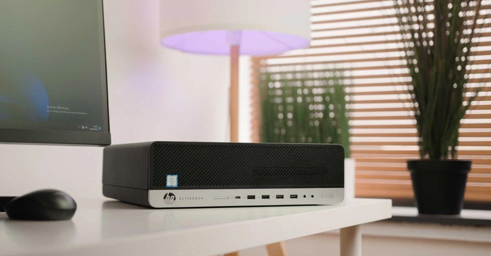 HP EliteDesk 800 G3 SFF Ordenador de sobremesa Intel Core i5-7500 8 GB RAM 256 GB SSD WiFi Bluetooth Windows 11 Pro