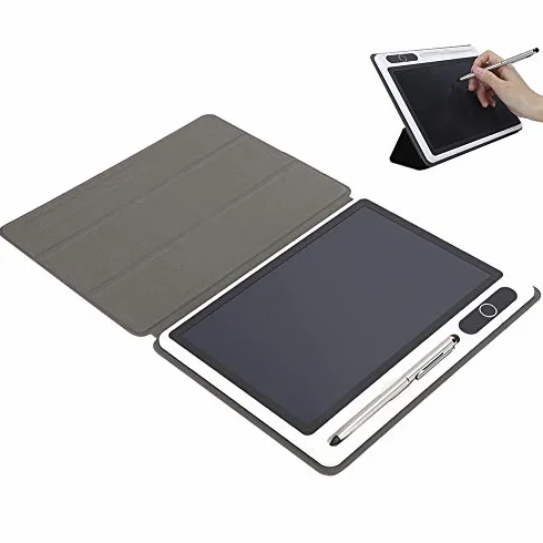 Tableta de Escritura LCD 9 Pulgadas Negro con Estuche de Cuero