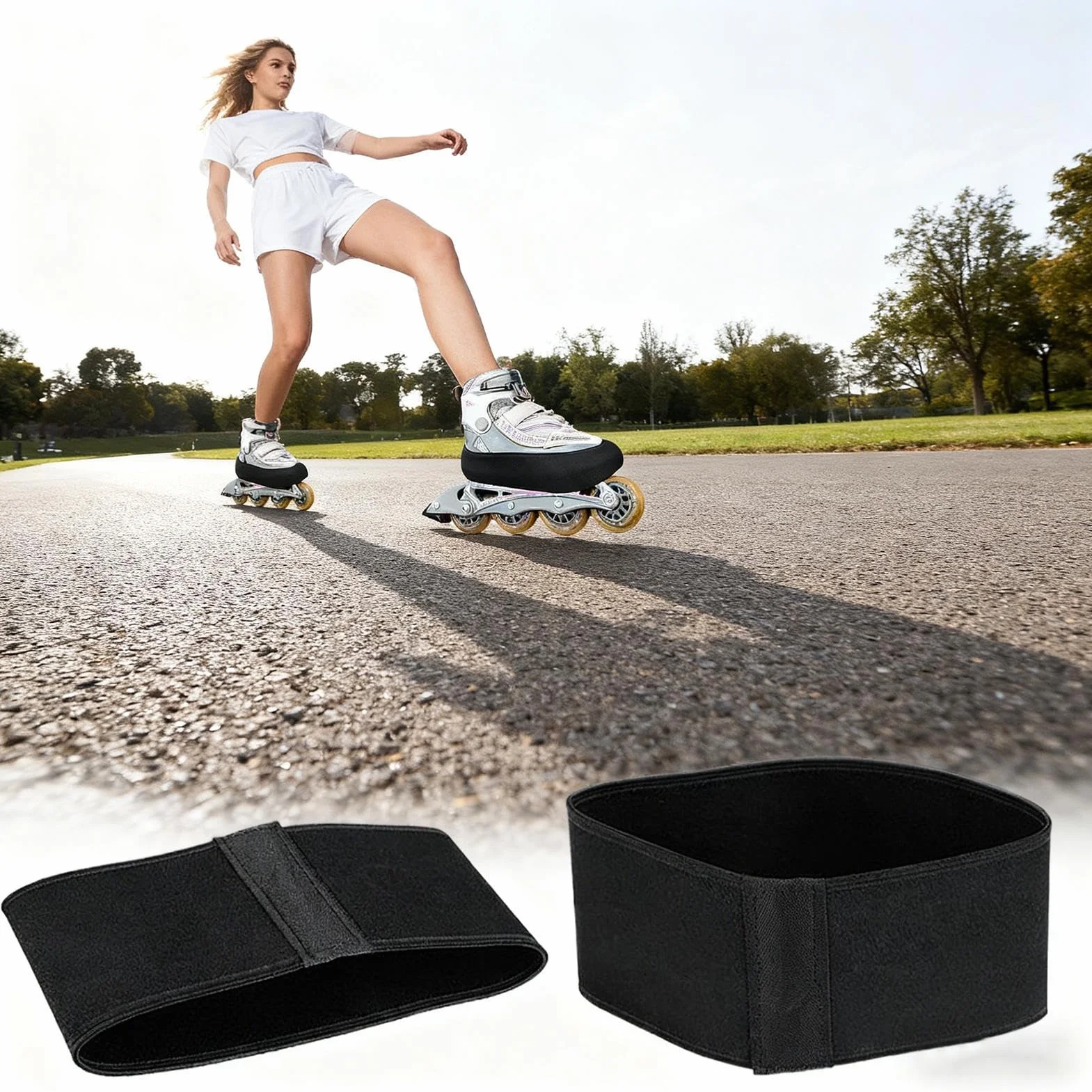 Fundas para Patines | Protectores Punta Elásticos Impermeables para Patinaje Artístico, Velocidad y Hockey