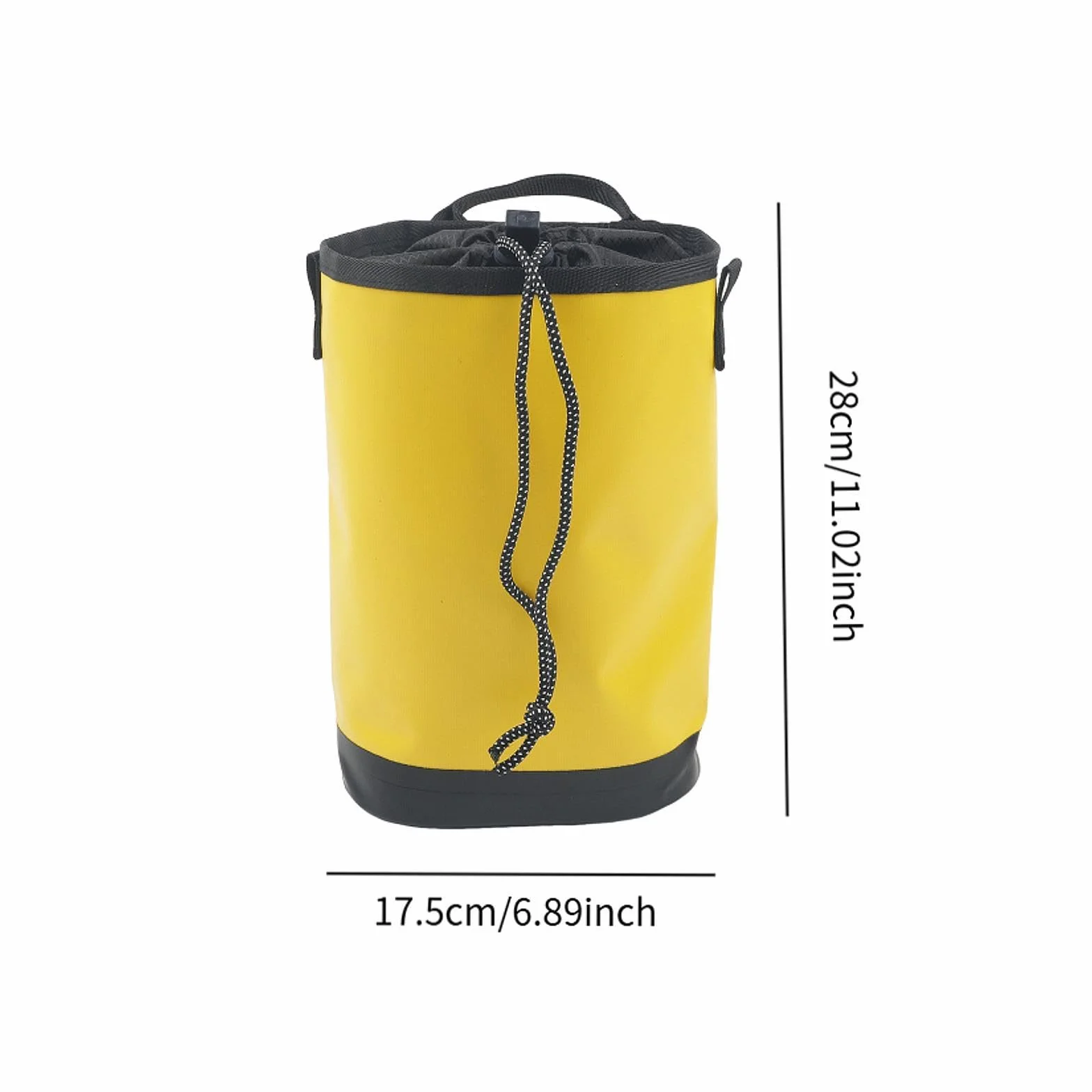 Fenteer Bolsa para Cuerda de Escalada en Roca, 5 L, Impermeable, Gran Capacidad
