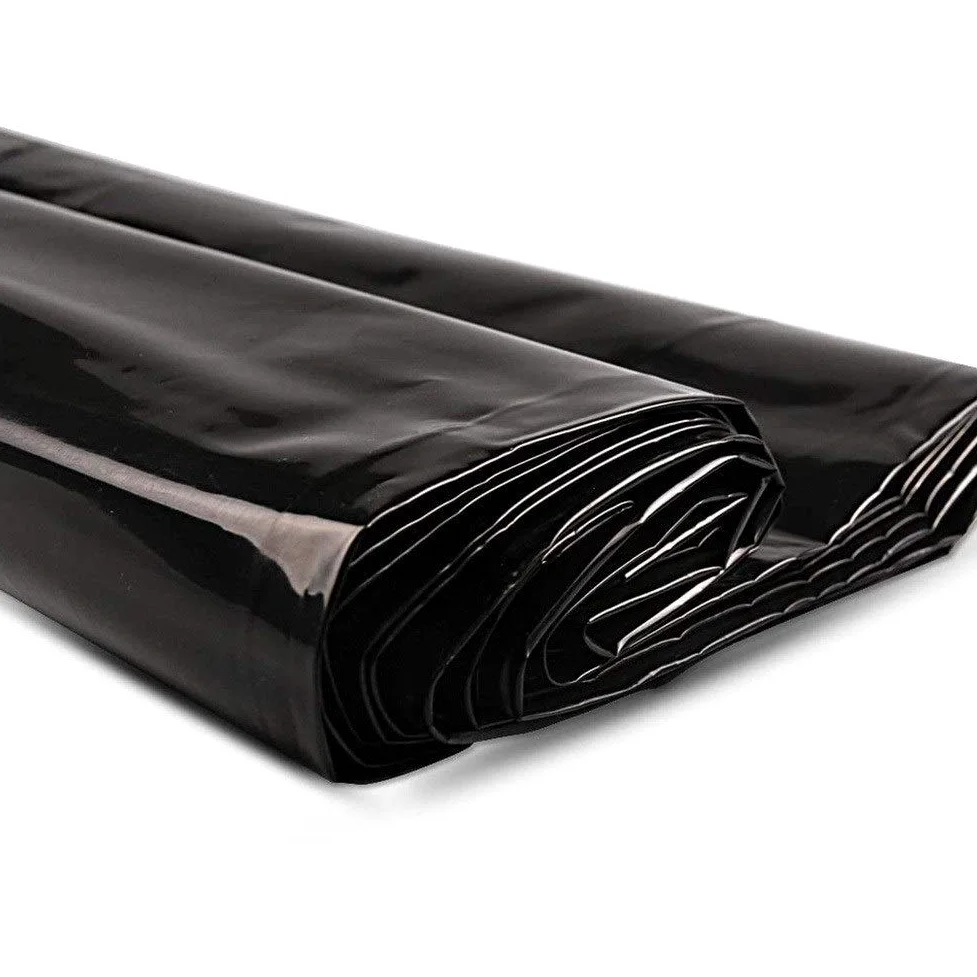 Revestimiento de estanque, Heavy Du 0,12 mm, PVC blanco y negro, película antipinchazos para agricultura y jardín, 60, perfecto para proteger infiltrados