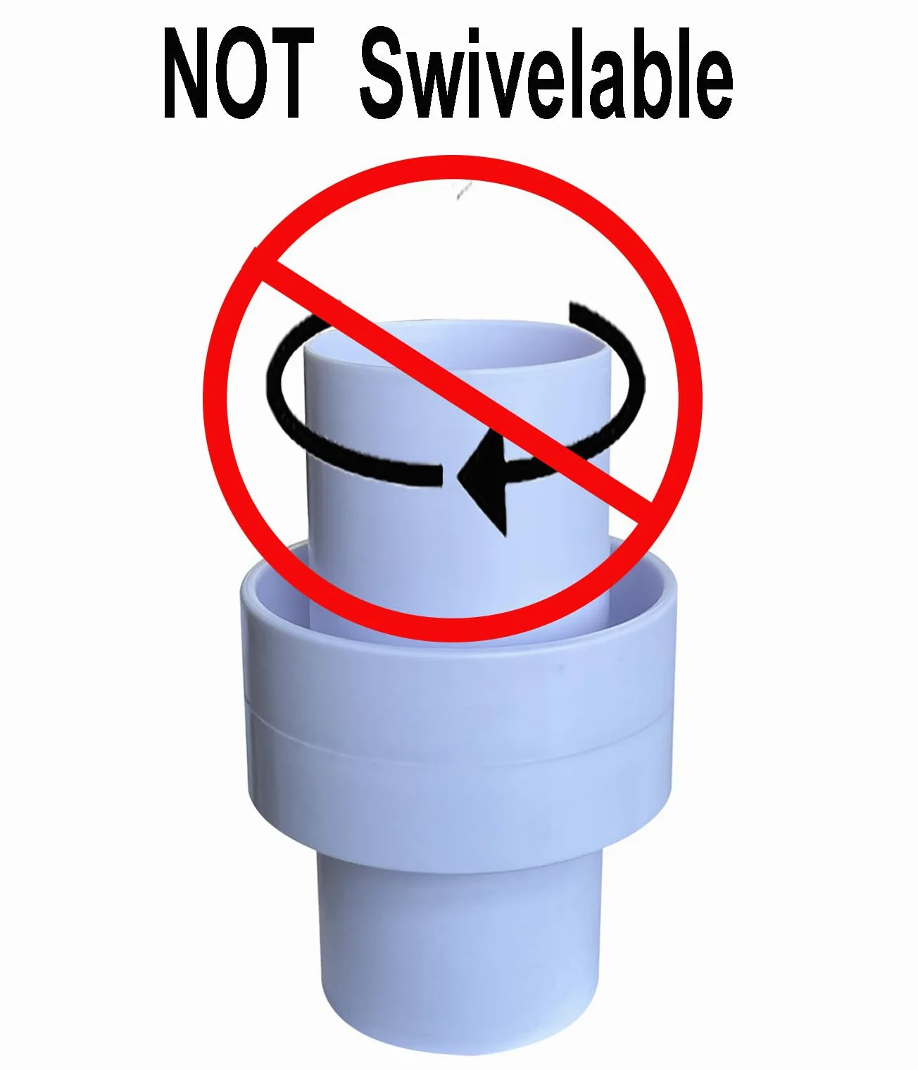 PoolSupplyTown - Adaptador para manguera de piscina de 3,8 cm - recambio para Hayward AXV092