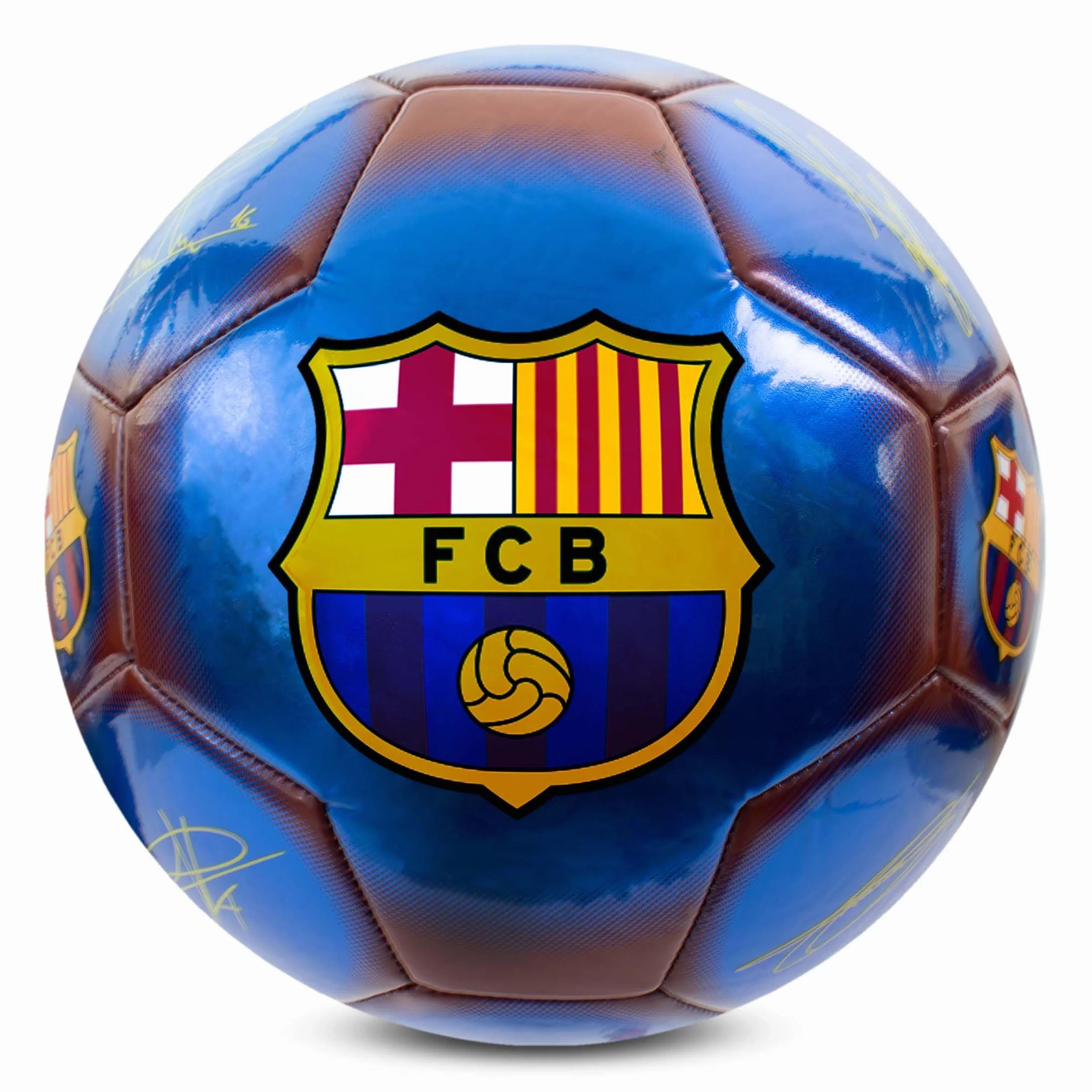 Hy-Pro Balón de fútbol clásico Talla 5 Oficial Metálico Entrenamiento Partido