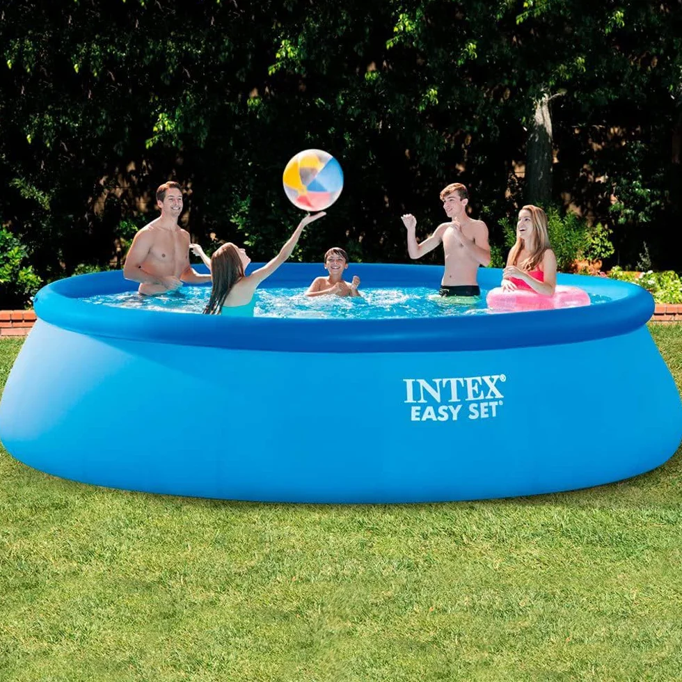 Intex 28166-PISCINA Easy Set 457X107CM Set Completo 12430L