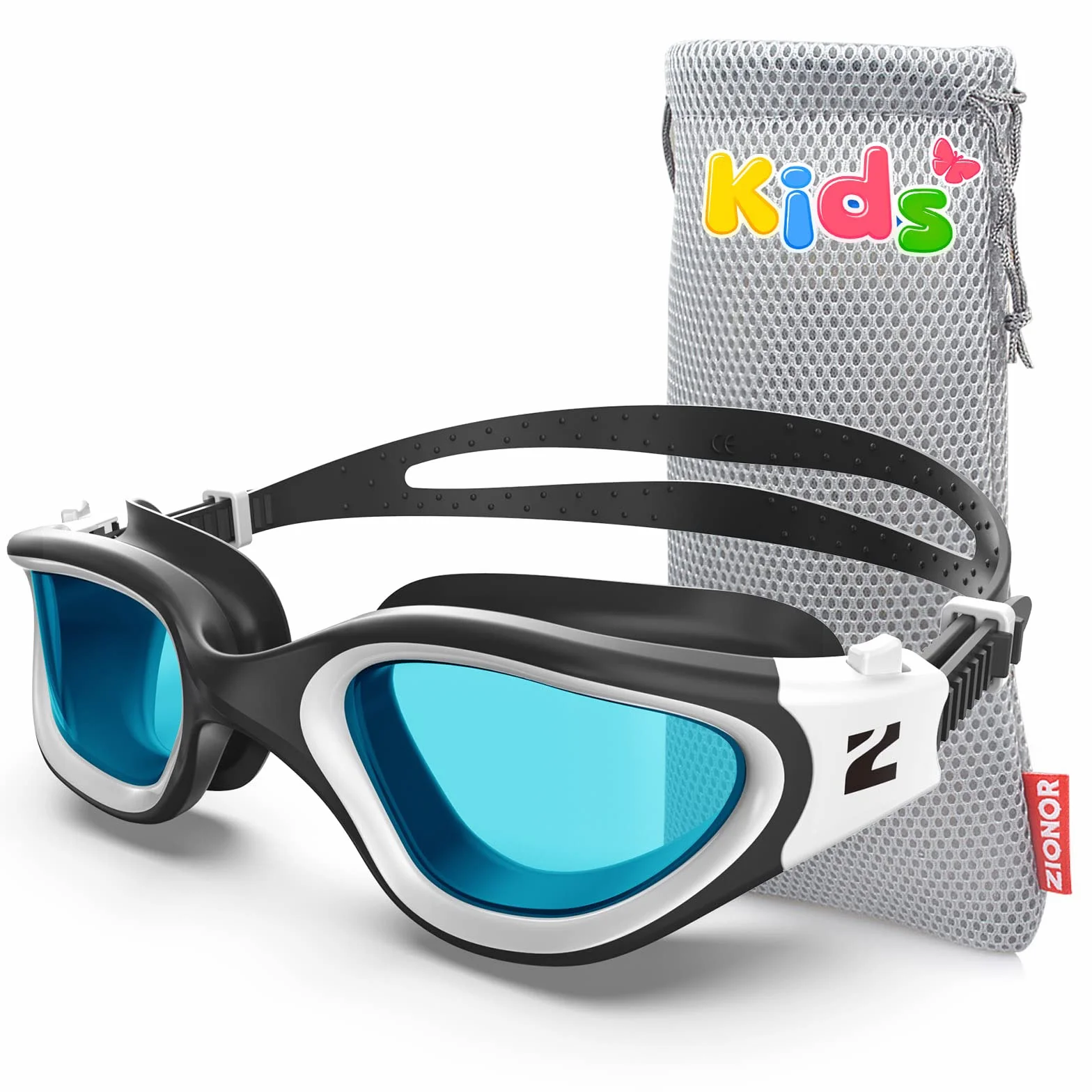 ZIONOR G1MINI Gafas de natación polarizadas para niños Antiniebla Protección UV 3-14 años