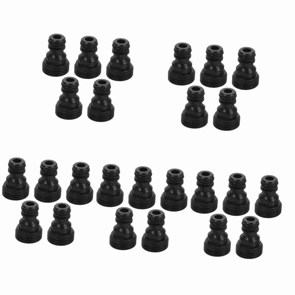 Happyyami 5 Juegos Adaptador De Lavadora Tubería Adaptador De Grifo A Manguera Adaptador Manguera Rápido Adaptador Manguera Acoplador De Manguera De Lavadora El Plastico 5 Piezas * 5