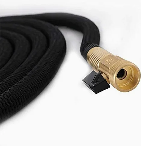 Manguera de jardín, boquilla extensible, pistola de agua de metal de alta presión, pistola de agua para lavado de coche, pistola de agua doméstica, manguera telescópica, juego de riego de