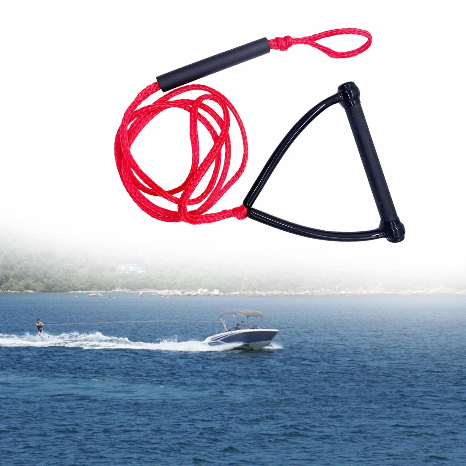 Amagogo Wakeboard Tow Rope 7.3M Heavy Duty Water Ski Rope