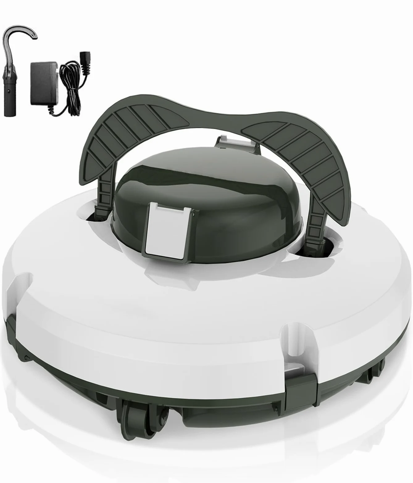 (Nuovo 2026) S1 Robot Limpiafondos Piscina, Batería de Doble Motor, 130Min de Autonomía para Piscinas Elevadas de hasta 120m², Sube Pendientes de 18°, Estacionamiento Auto, Doble Filtración