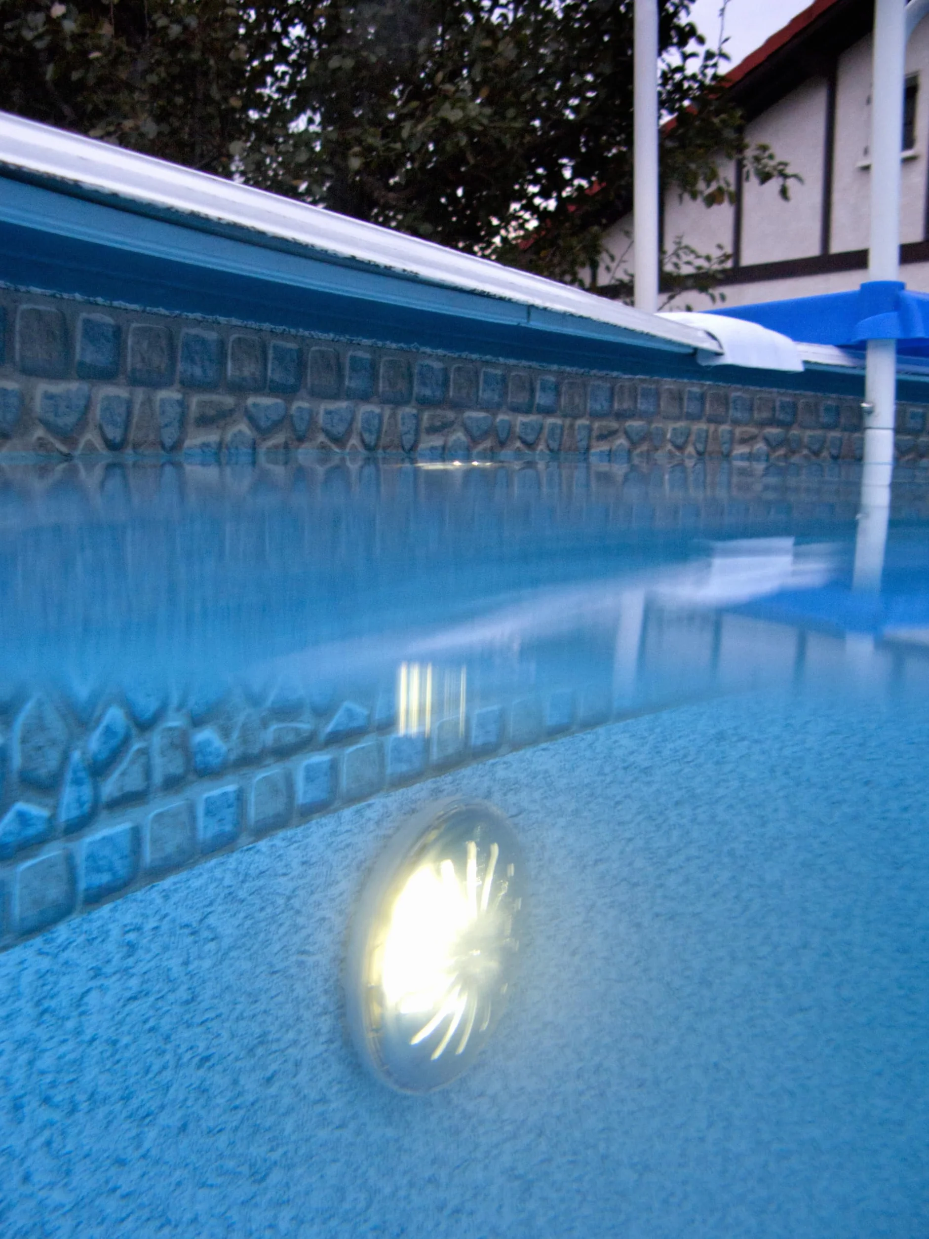 Gre PLED2 - Iluminación para Piscina. Conjunto de Dos Proyectores Led Blanco para Piscina Elevada de Acero, 8W. Luz para Piscinas