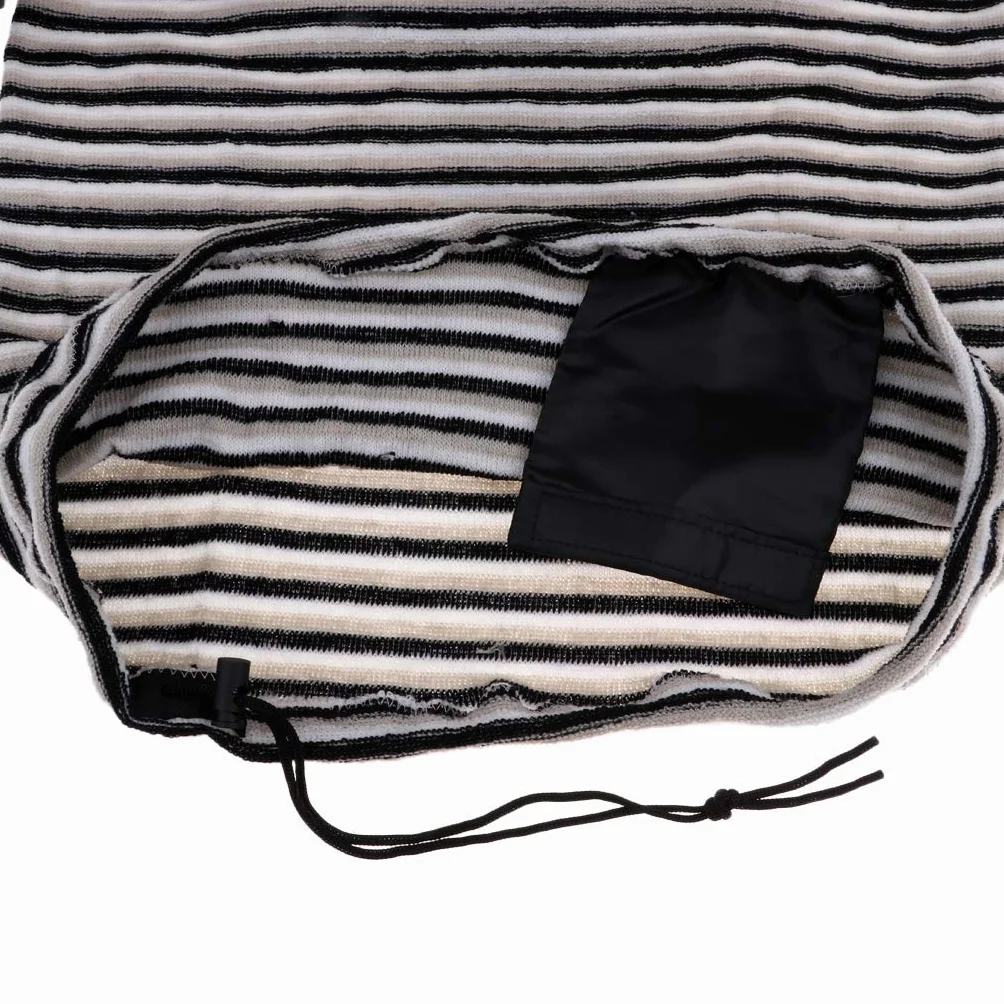 Funda protectora para tabla de surf 5-10 pies elástica cierre cordón protector nariz acolchado 48 cm