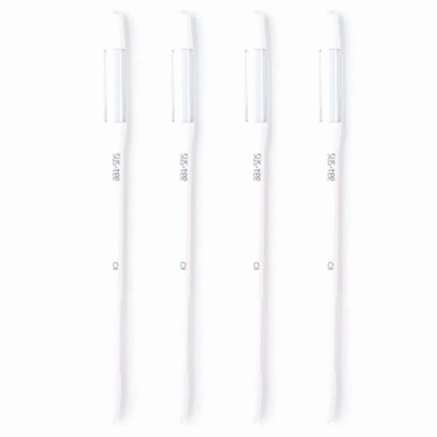 IPPINKA Sustee Aquameter, juego de 4, sensor de humedad del suelo para plantas, (blanco, mediano)