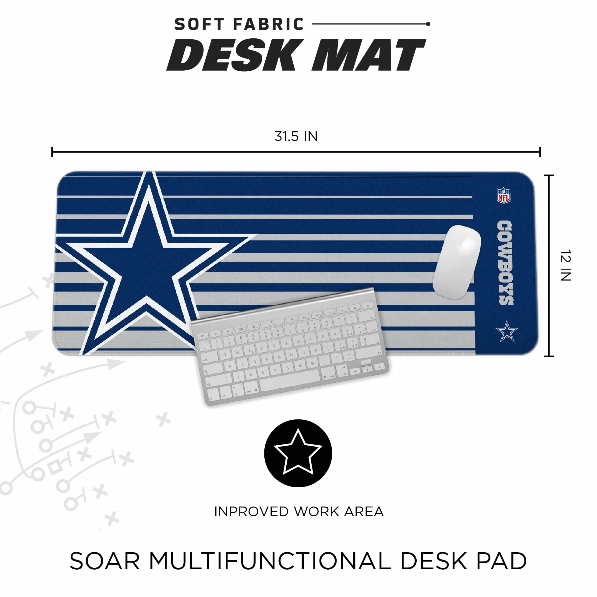 SOAR NFL V.2 Alfombrilla de escritorio Green Bay Packers