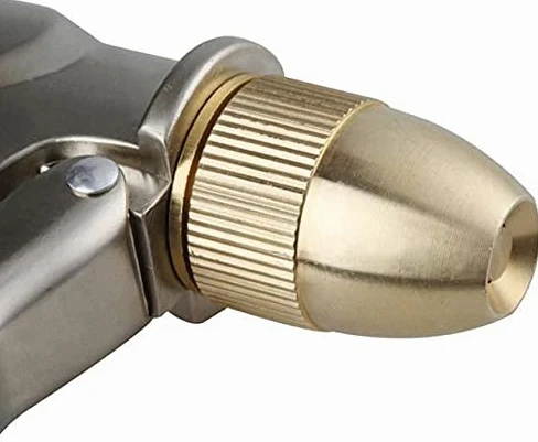 Manguera de jardín, boquilla extensible, pistola de agua de metal de alta presión, pistola de agua para lavado de coche, pistola de agua doméstica, manguera telescópica, juego de riego de